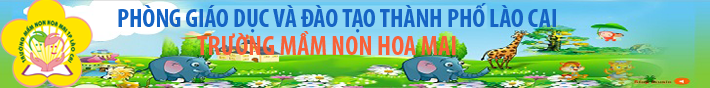 TRƯỜNG MẦM NON HOA MAI - THÀNH PHỐ LÀO CAI